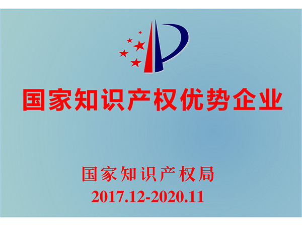 國家知識產(chǎn)權(quán)優(yōu)勢企業(yè)